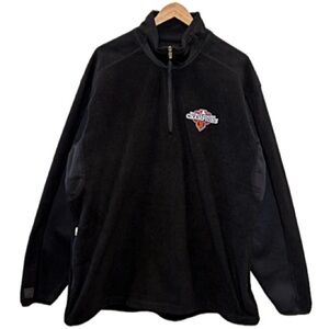 Antigua San Francisco Giants 2012 World Series 1/4 Zip Pullover Jacket Mens XL